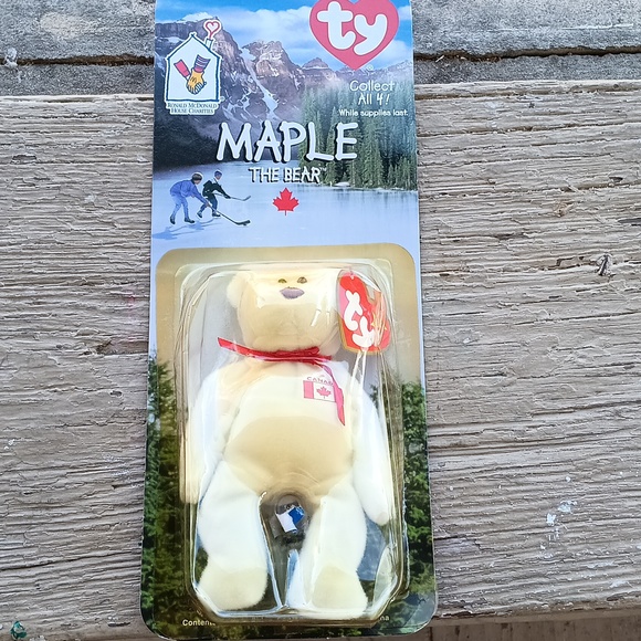 BNWT EXTREMLEY RARE. VINTAGE 1996-1998 Ronald McDonald House Charities - Picture 3 of 9